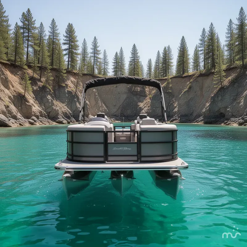 Slide: The Image of South Bay LE 224 RS 2.75 JAWS EDITION TRITOON 2026 - 3