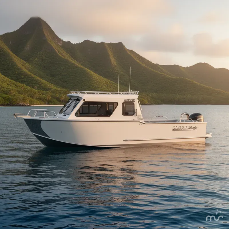Slide: The Image of Hewescraft 270 Alaskan 2026 - 2