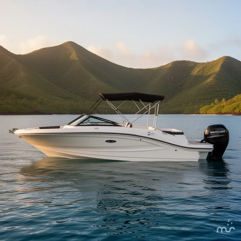 Slide: The Image of Sea Ray SPX 190 Outboard 2017 - 2