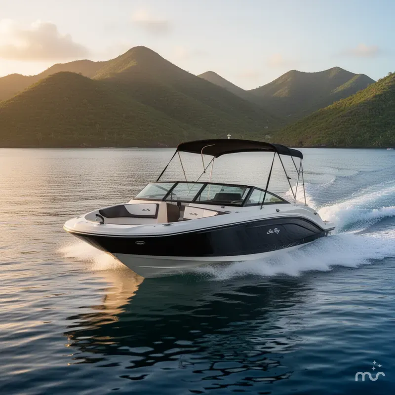Slide: The Image of Sea Ray SPX 190 Outboard 2017 - 4
