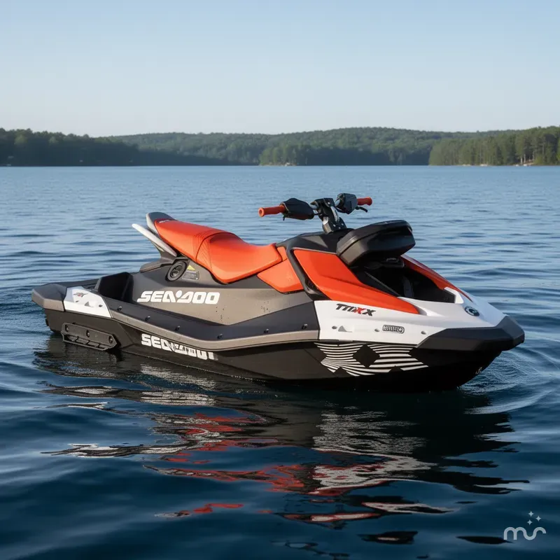 Slide: The Image of Sea-Doo Spark Trixx for 3 iBR and Audio in option 2026 - 0