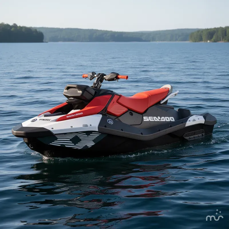 Slide: The Image of Sea-Doo Spark Trixx for 3 iBR and Audio in option 2026 - 1