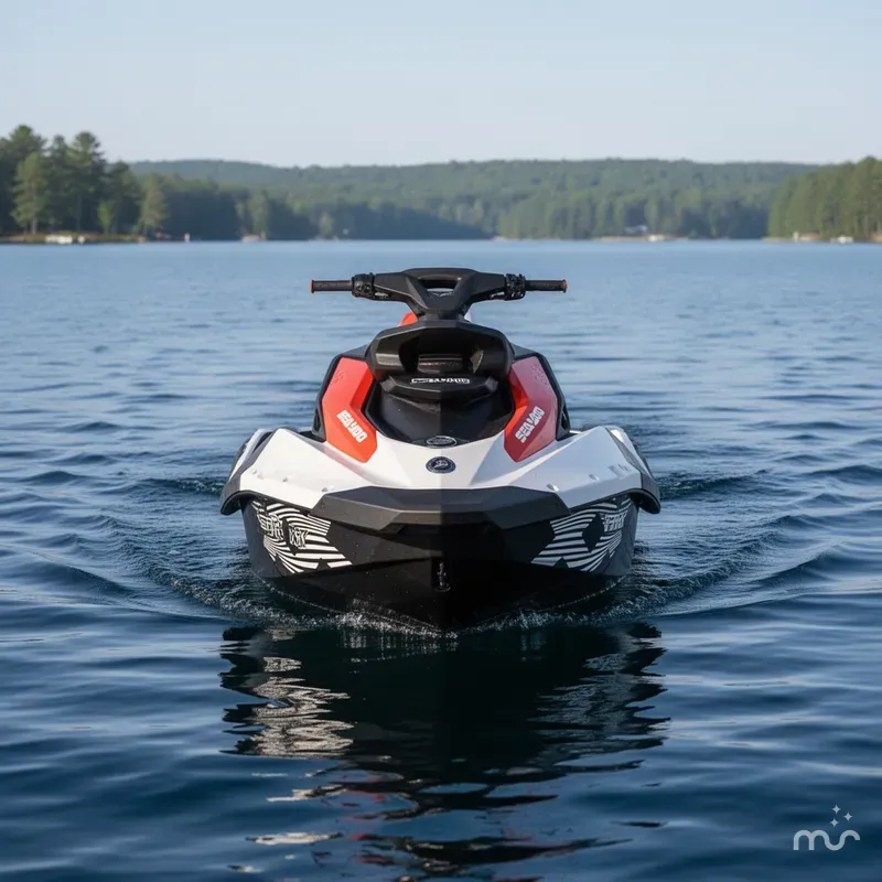 Slide: The Image of Sea-Doo Spark Trixx for 3 iBR and Audio in option 2026 - 2