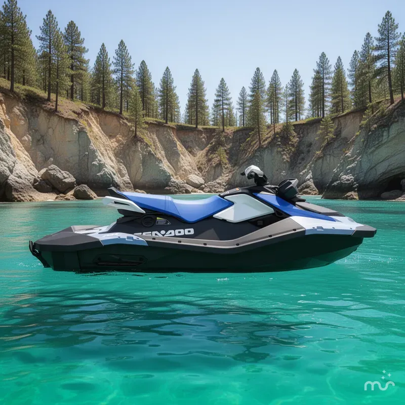 The Image of Sea-Doo Spark for 3 90 hp Convenience package with iBR and Audio in option 2026 - 0