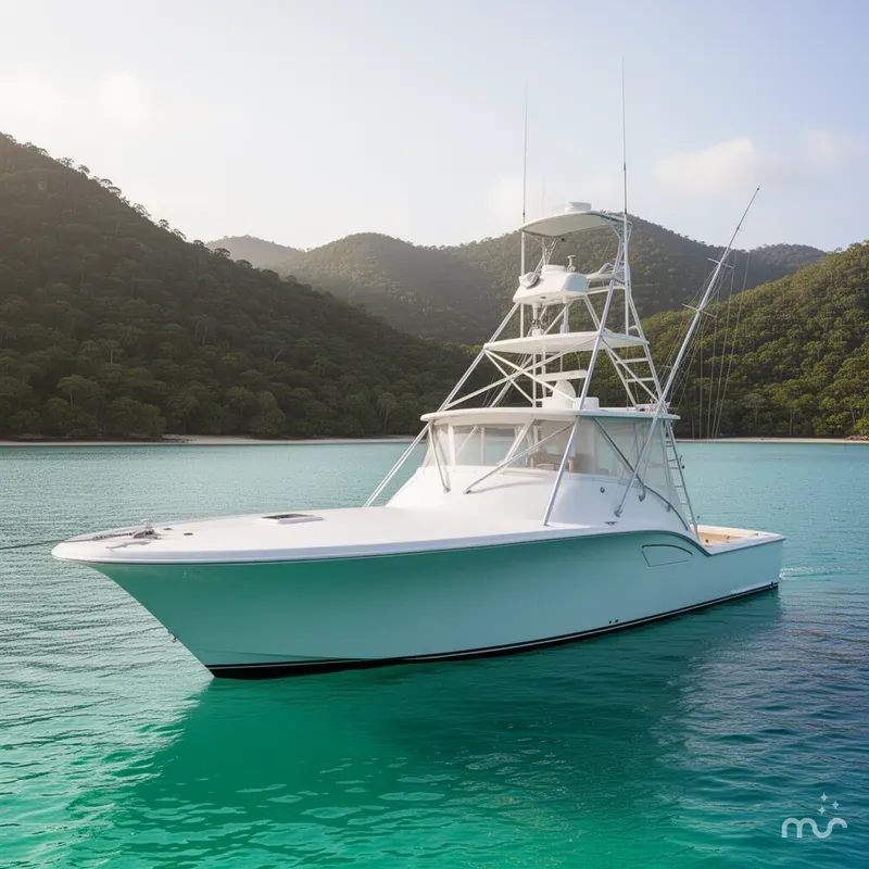 Slide: The Image of Out Island 38 Express Fisherman 2002 - 2