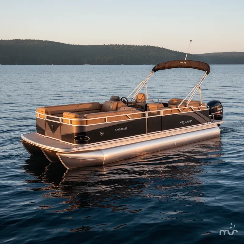 Slide: The Image of Tahoe Sport CRB 2180 Cruise Rear Bench & 4-Stroke $29995 2026 - 2