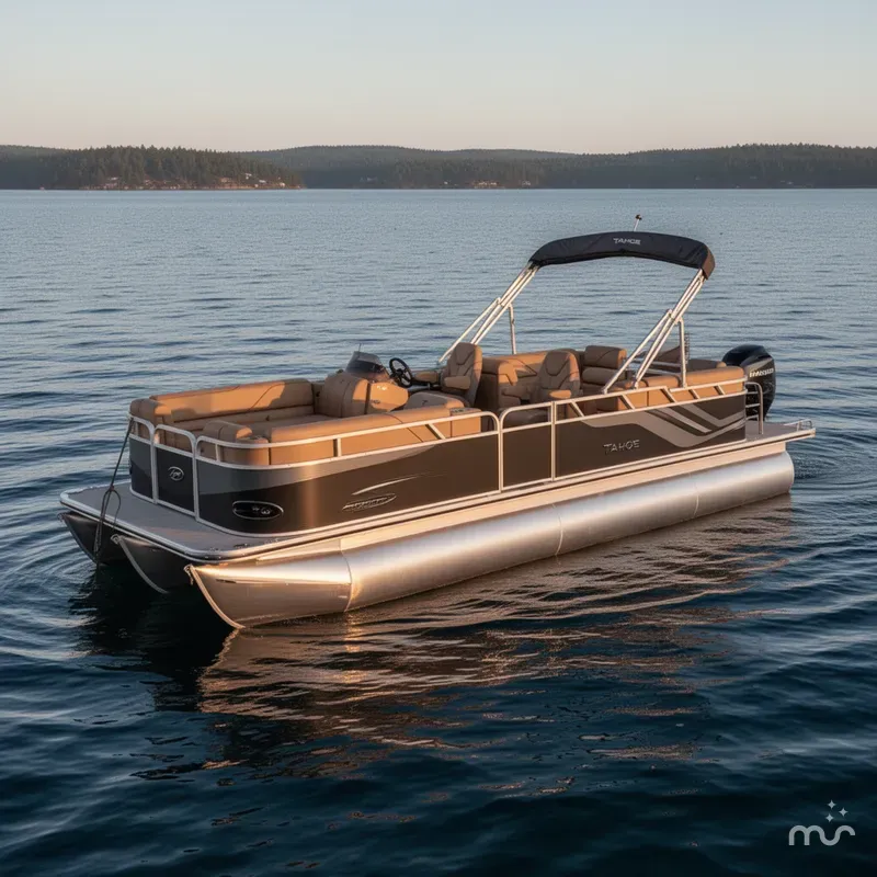 Slide: The Image of Tahoe Sport 2380 Quad Lounge & Honda 4-Stroke EFI 2026 - 0