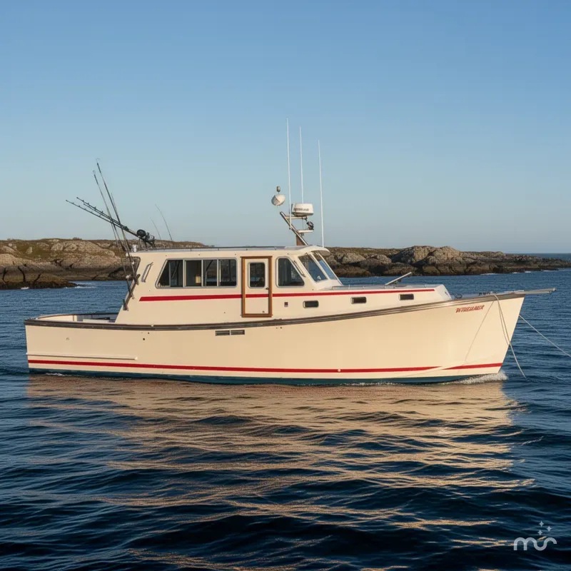 The Image of Wilbur 38 Downeast 1998 - 0