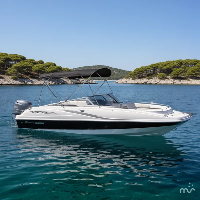 Slide: The Image of Hurricane SunDeck Sport 201 OB 2011 - 2