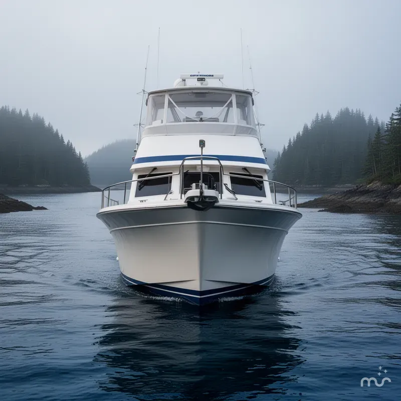 Slide: The Image of Offshore 48 Yachtfisher 1998 - 1