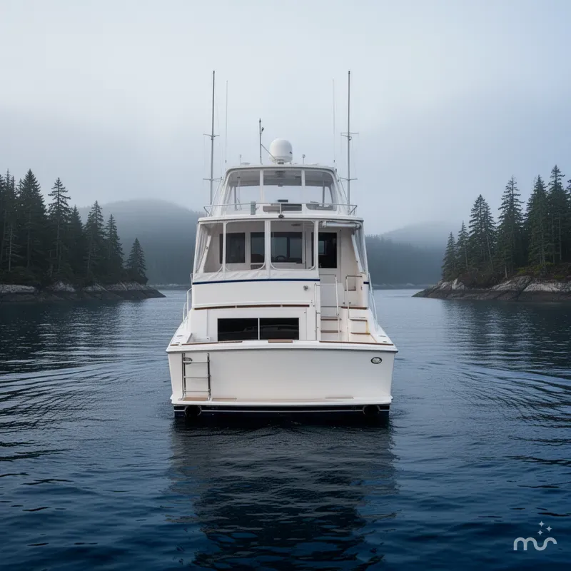 Slide: The Image of Offshore 48 Yachtfisher 1998 - 3