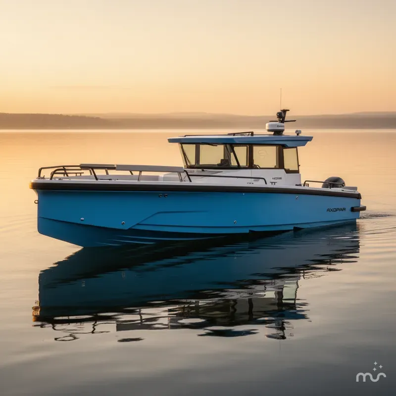 Slide: The Image of Axopar 29 XC Cross Cabin 2025 - 2