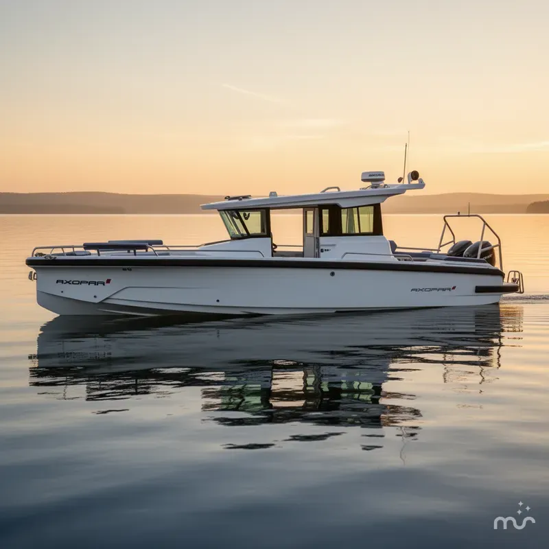 Slide: The Image of Axopar 29 XC Cross Cabin 2025 - 2