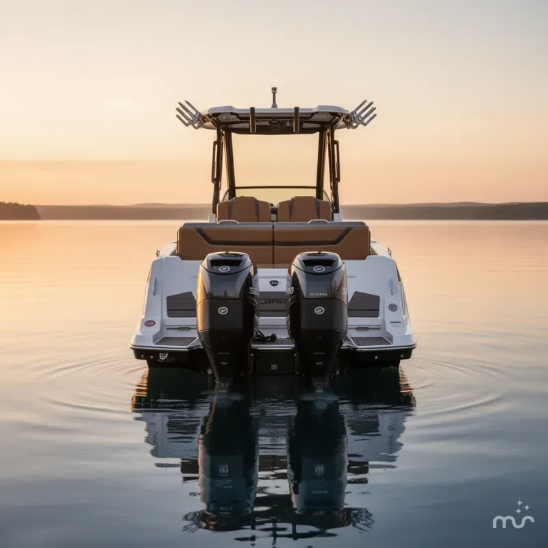 Slide: The Image of Scarab 235 Open LX Wake 2025 - 3