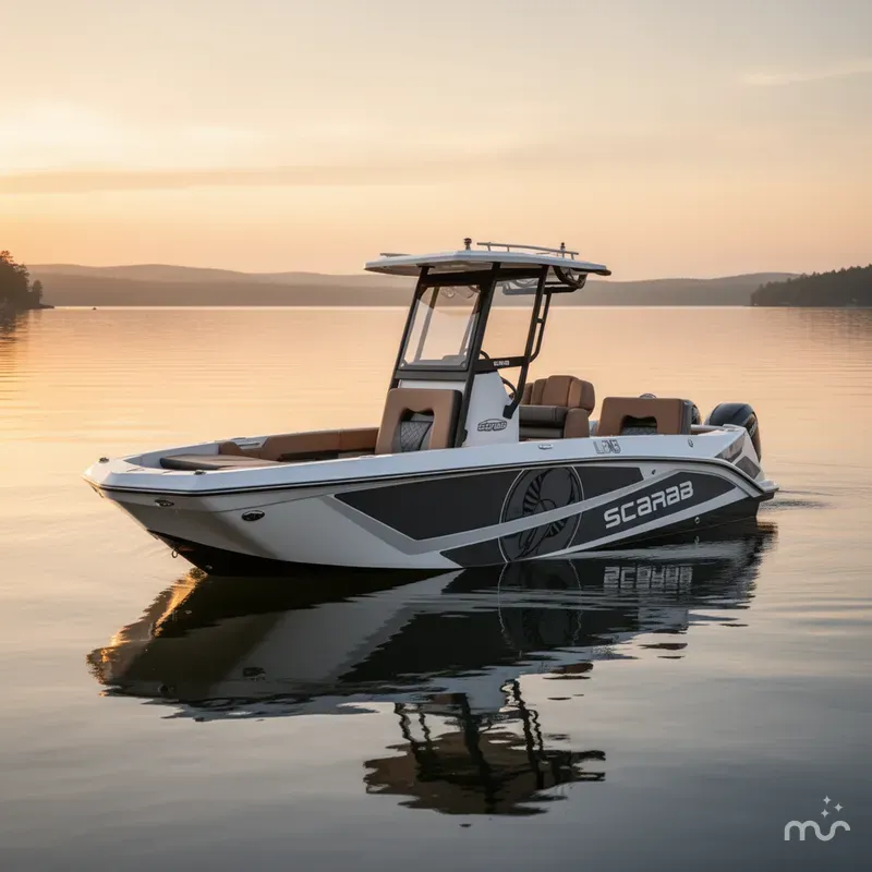 Slide: The Image of Scarab 235 Open LX Wake 2025 - 4