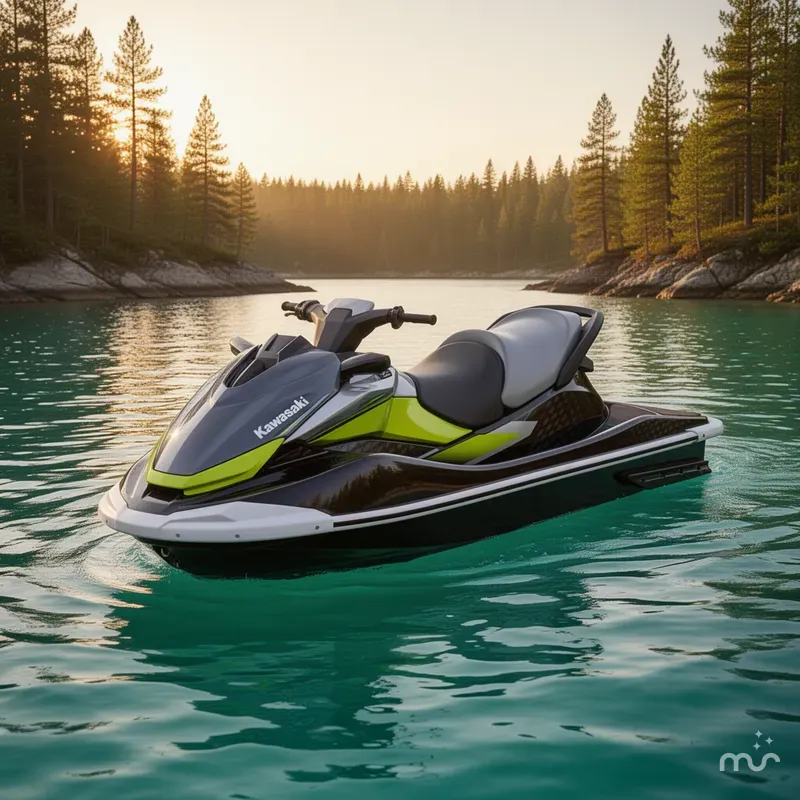 Slide: The Image of Kawasaki Jet Ski ST 2026 - 2