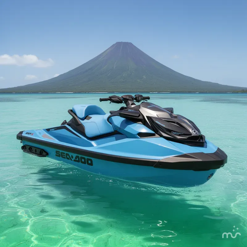 Slide: The Image of Sea-Doo RXP-X™ 325 Tech, BRP Premium A, iBR Gulfstream Blu 2026 - 2