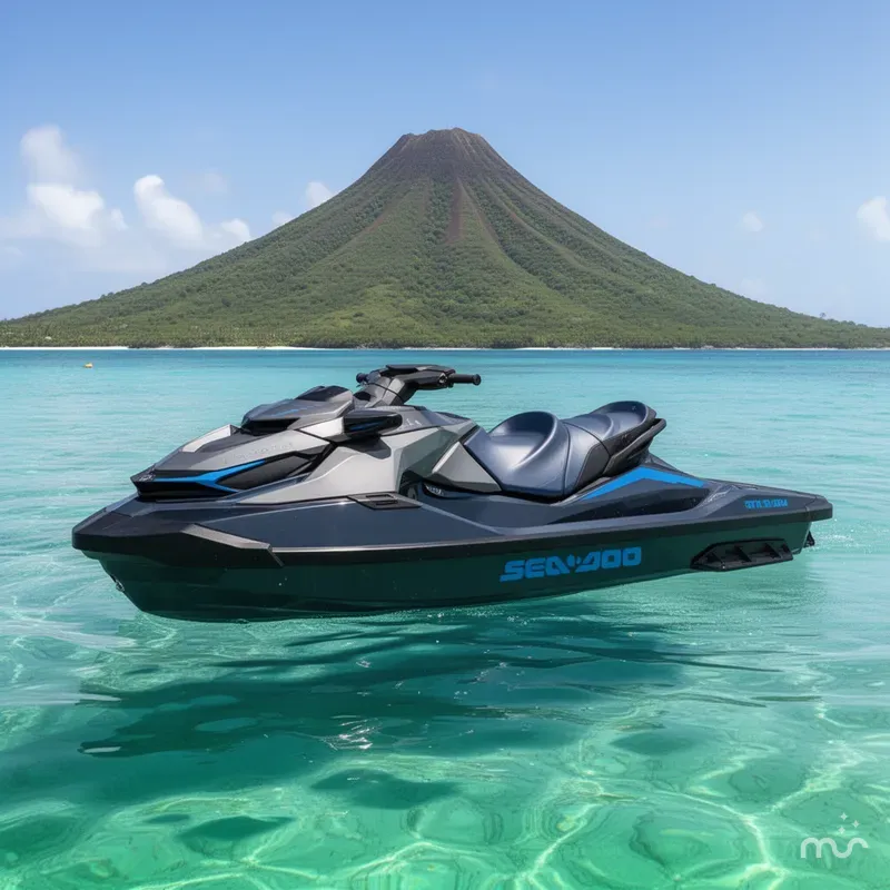 Slide: The Image of Sea-Doo GTX 230 Tech, Audio, iDF, iBR 2026 - 2