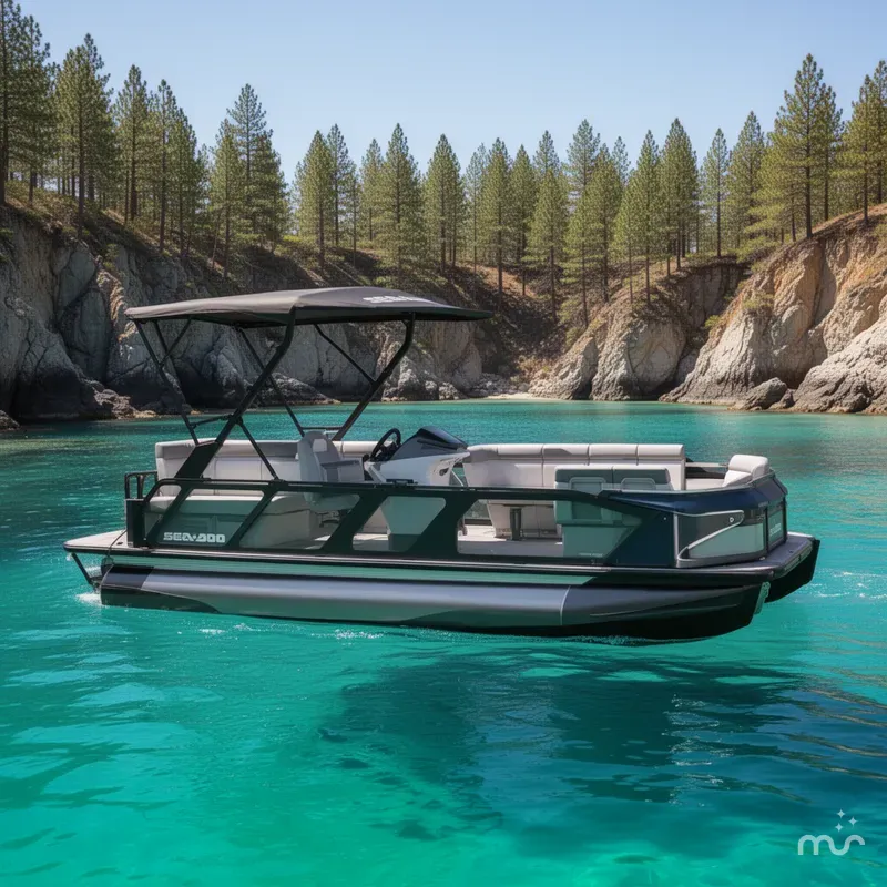 The Image of Sea-Doo Switch Cruise™ 21 - 300 Hp - Tech Galvanized 2026 - 0