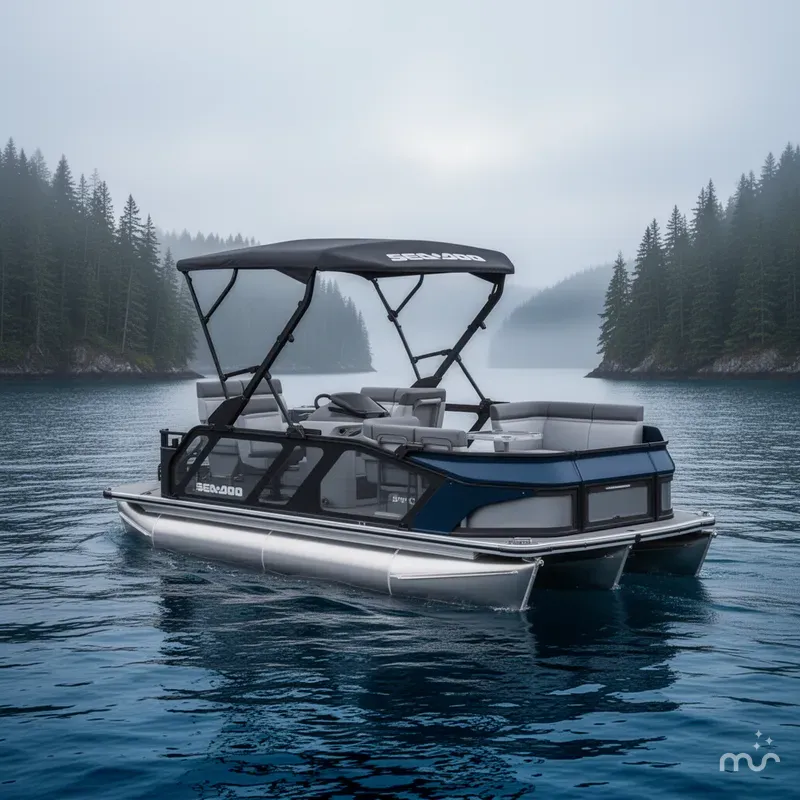 Slide: The Image of Sea-Doo Switch Cruise™ 18 - 230 Hp - Tech Galvanized 2026 - 2