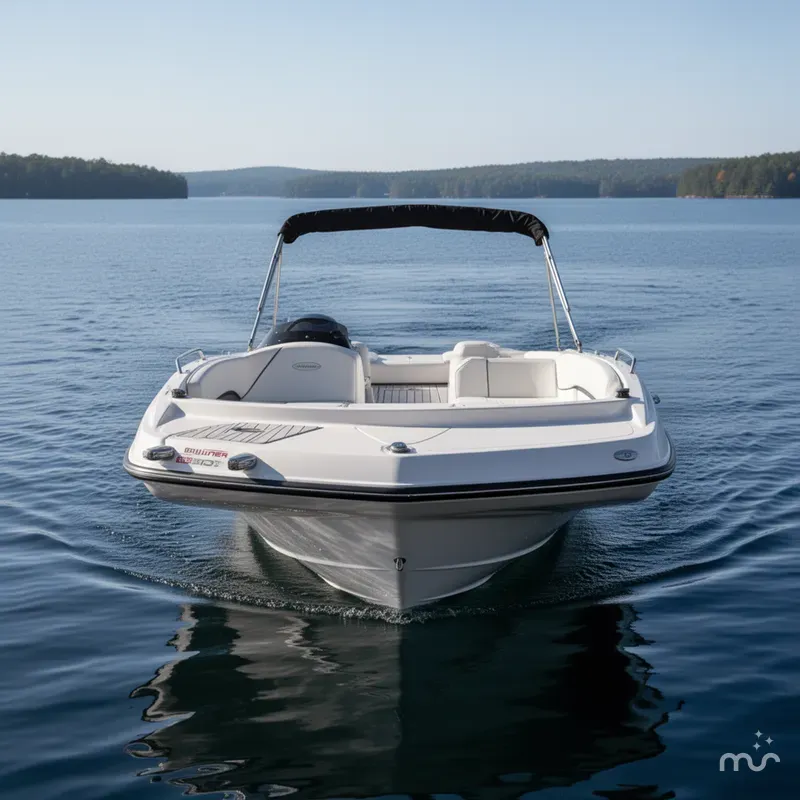 Slide: The Image of Bayliner 197 Deck Boat 2011 - 1
