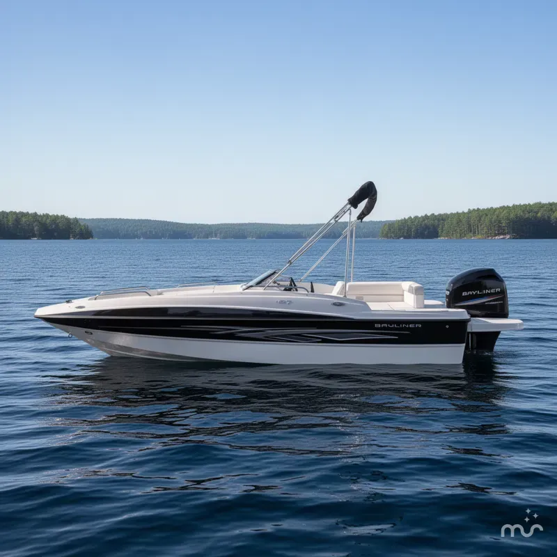 Slide: The Image of Bayliner 197 Deck Boat 2011 - 2