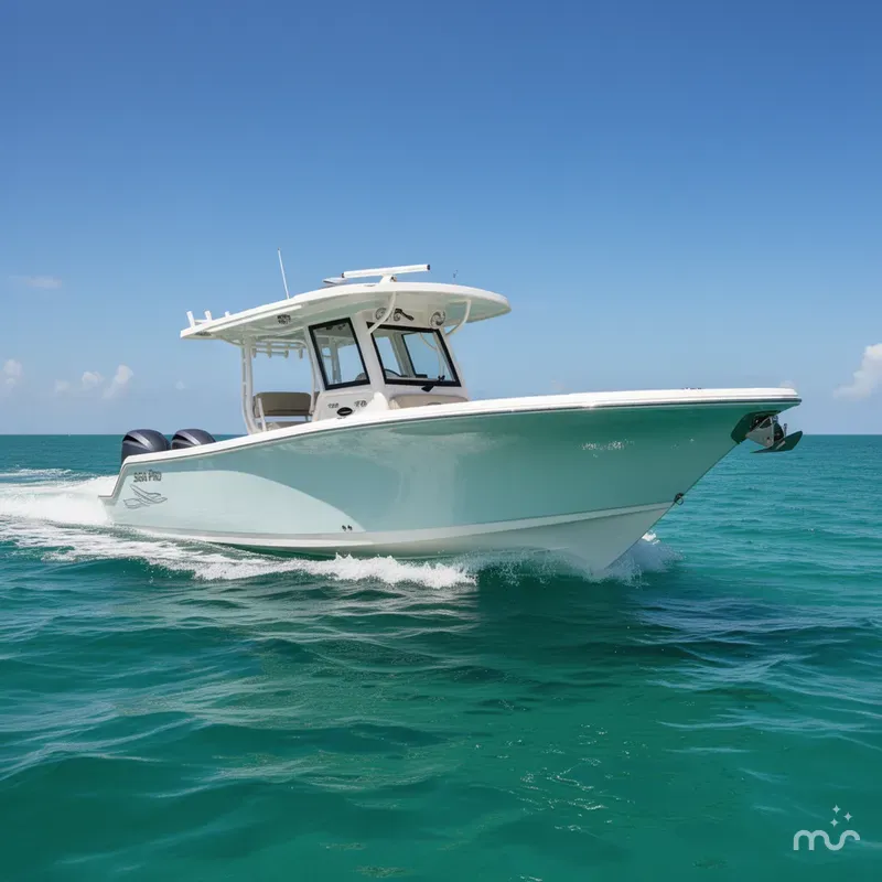 Slide: The Image of Sea Pro 320 DLX 2023 - 2