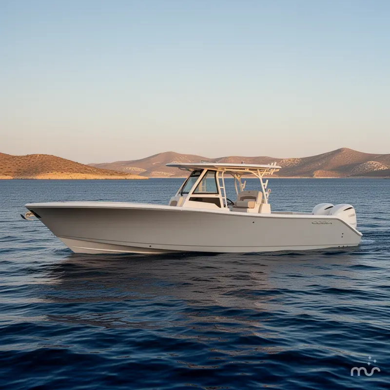 Slide: The Image of Cobia 305 Center Console 2026 - 2