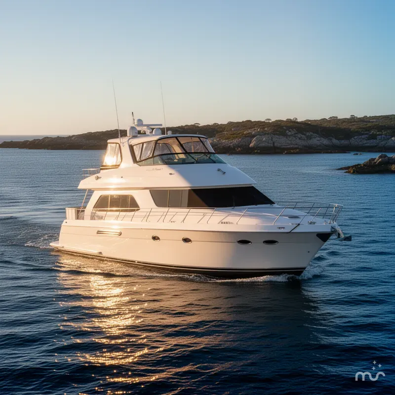 Slide: The Image of Carver Yachts 560 Voyager 2004 - 2