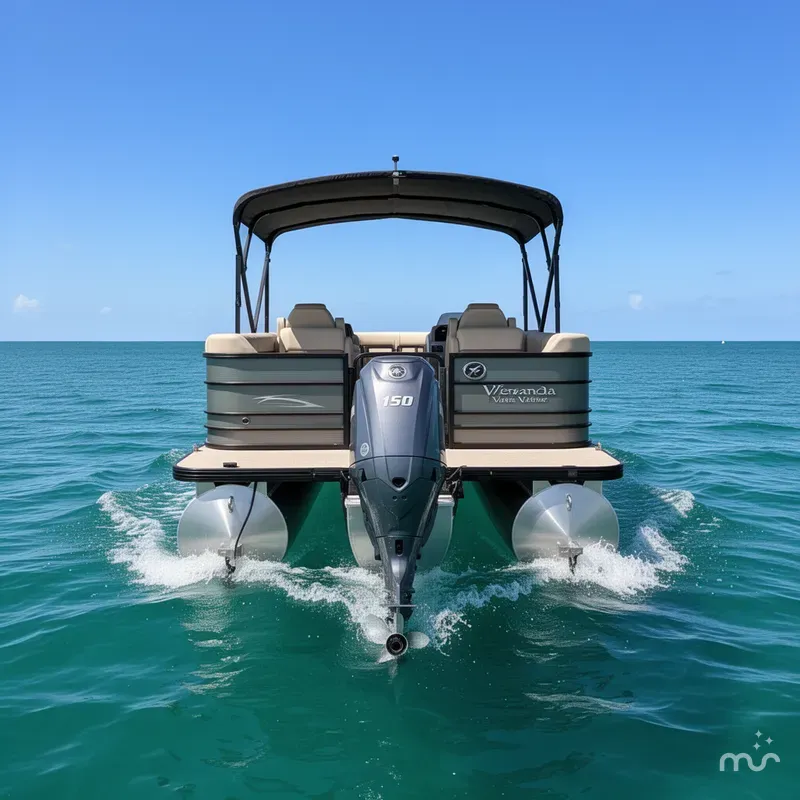 Slide: The Image of Veranda Vista View Series 22RC TRITOON 2026 - 1