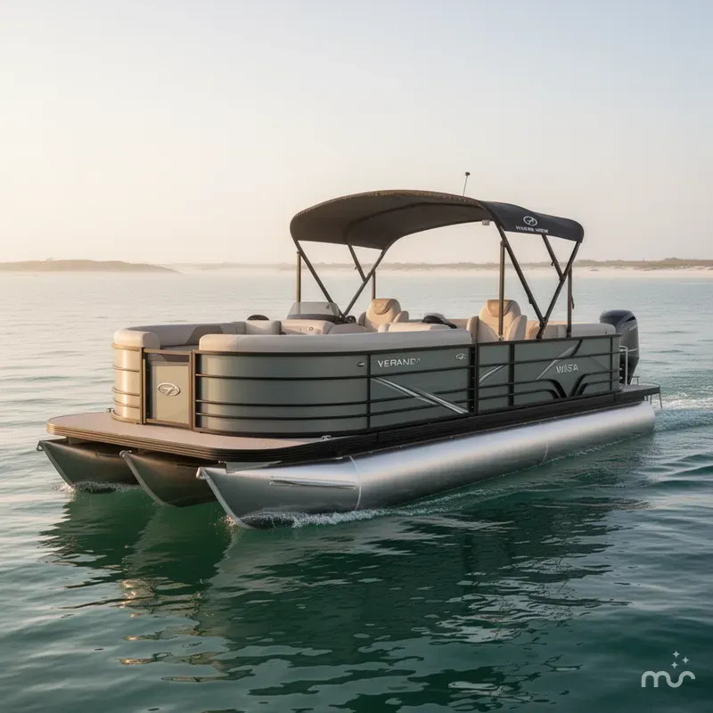 Slide: The Image of Veranda Vista View Series 22RC TRITOON 2026 - 1