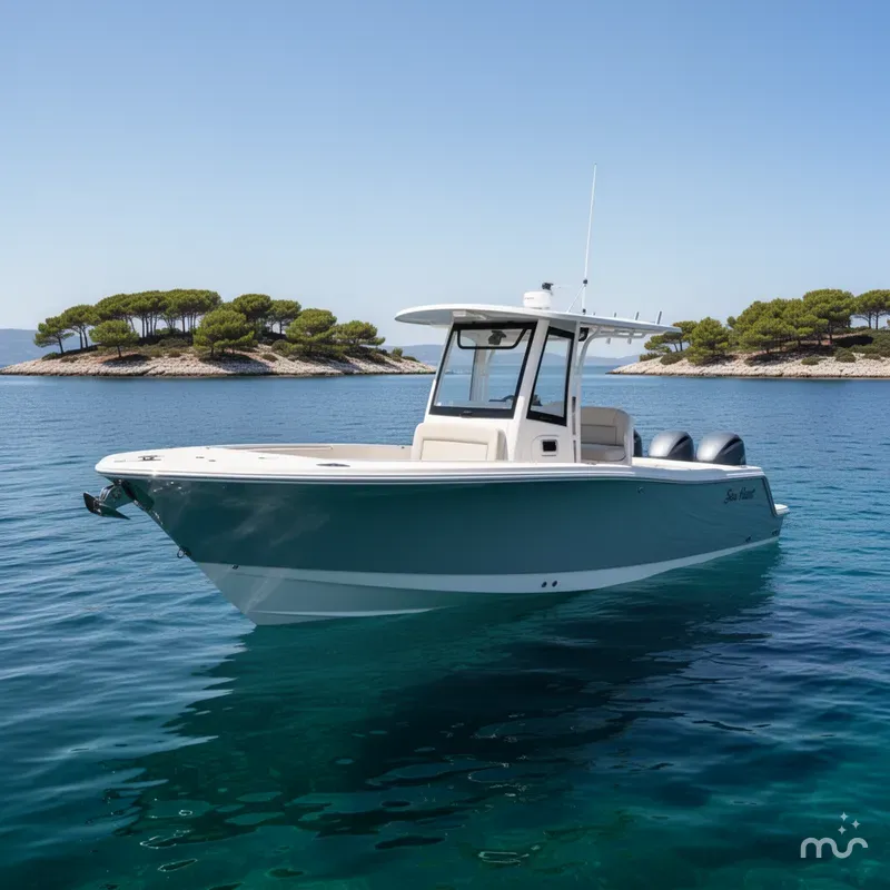 Slide: The Image of Sea Hunt Gamefish 27 Coffin Box 2025 - 2