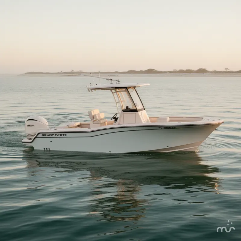 Slide: The Image of Grady-White Fisherman 236 2024 - 2