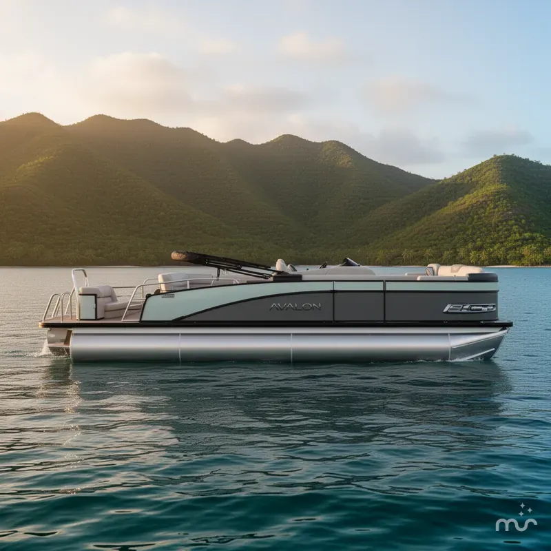 Slide: The Image of Avalon Catalina Cruise Rear Bench 25 FT 2026 - 2