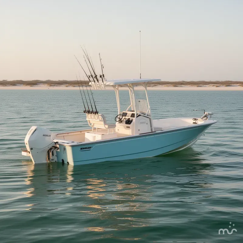 Slide: The Image of Boston Whaler 210 Montauk 2026 - 2