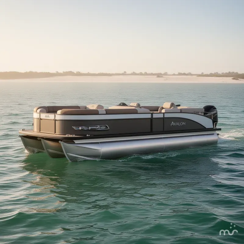 Slide: The Image of Avalon Catalina Quad Lounger 27 FT 2026 - 0