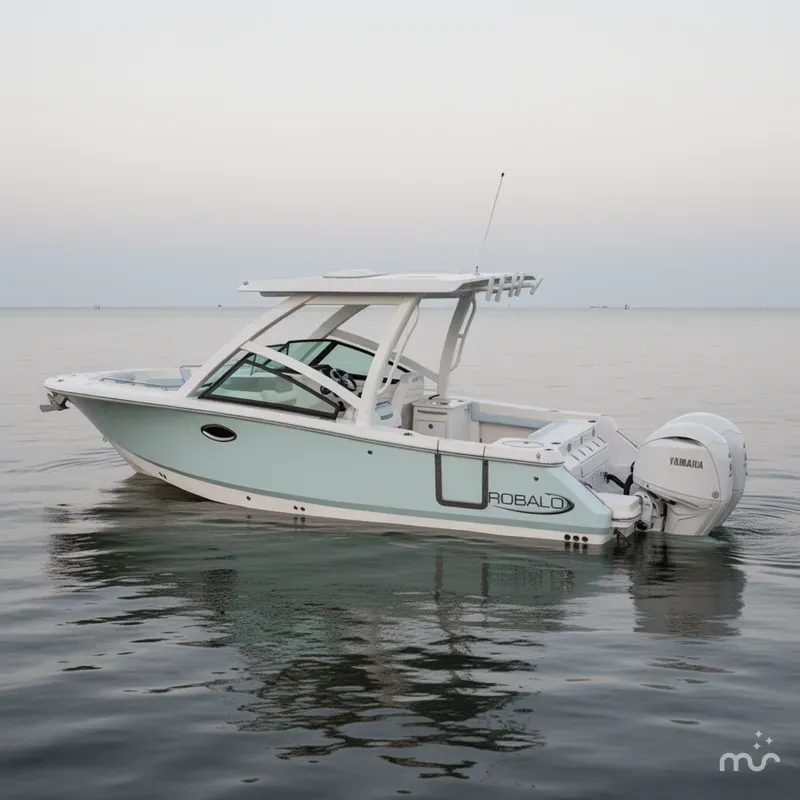 Slide: The Image of Robalo R257 Dual Console 2026 - 0