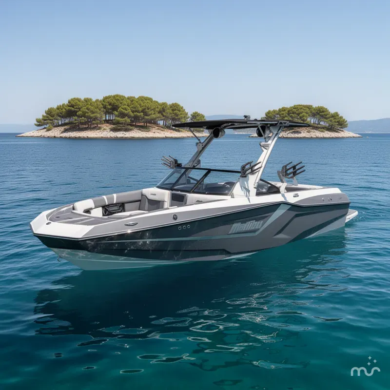Slide: The Image of Malibu Wakesetter 22 MXZ 2025 - 2
