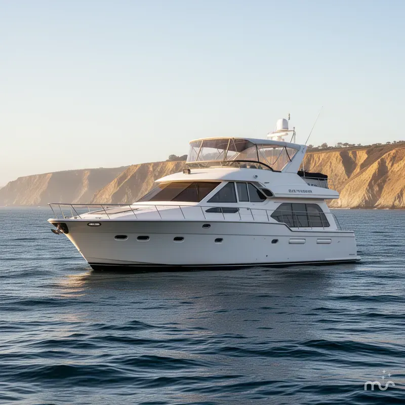 Slide: The Image of Bayliner 5788 Pilot House Motoryacht 1999 - 1