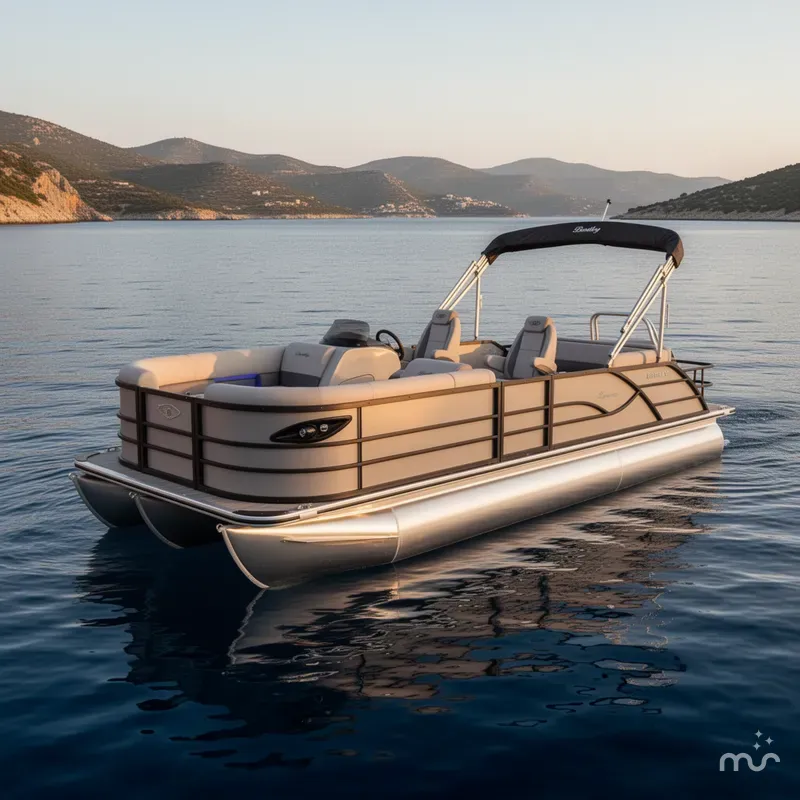 The Image of Bentley Pontoons Legacy 115HP Swingback 220 Pontoon 2026 - 0