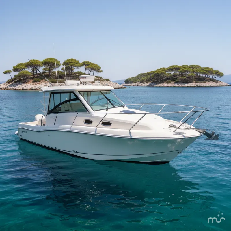 Slide: The Image of Boston Whaler 315 Conquest 2017 - 2