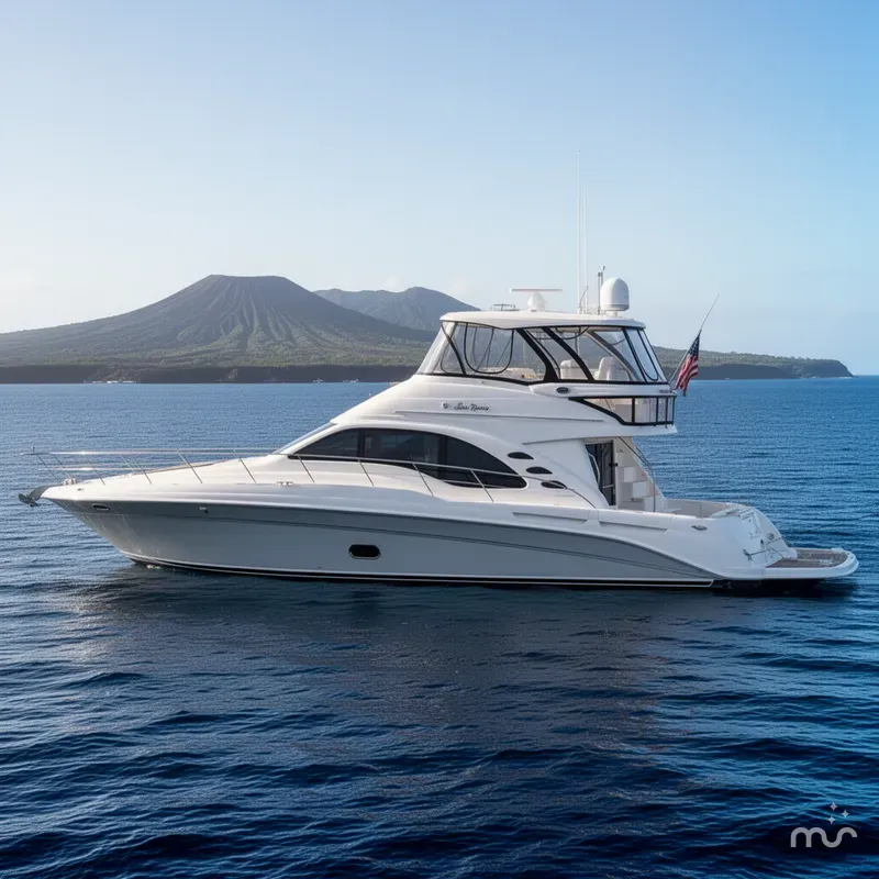 Slide: The Image of Sea Ray 580 Sedan Bridge 2006 - 2