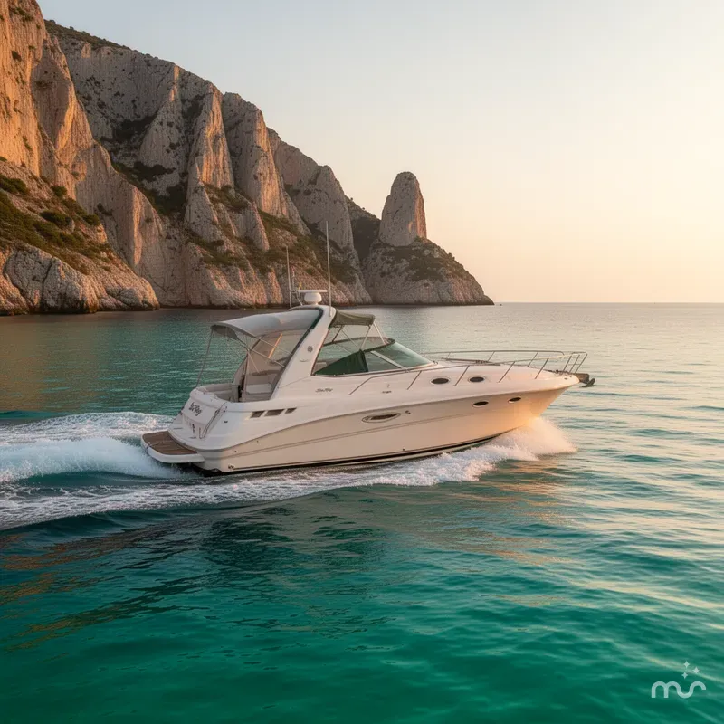 Slide: The Image of Sea Ray 340 Sundancer 2000 - 1