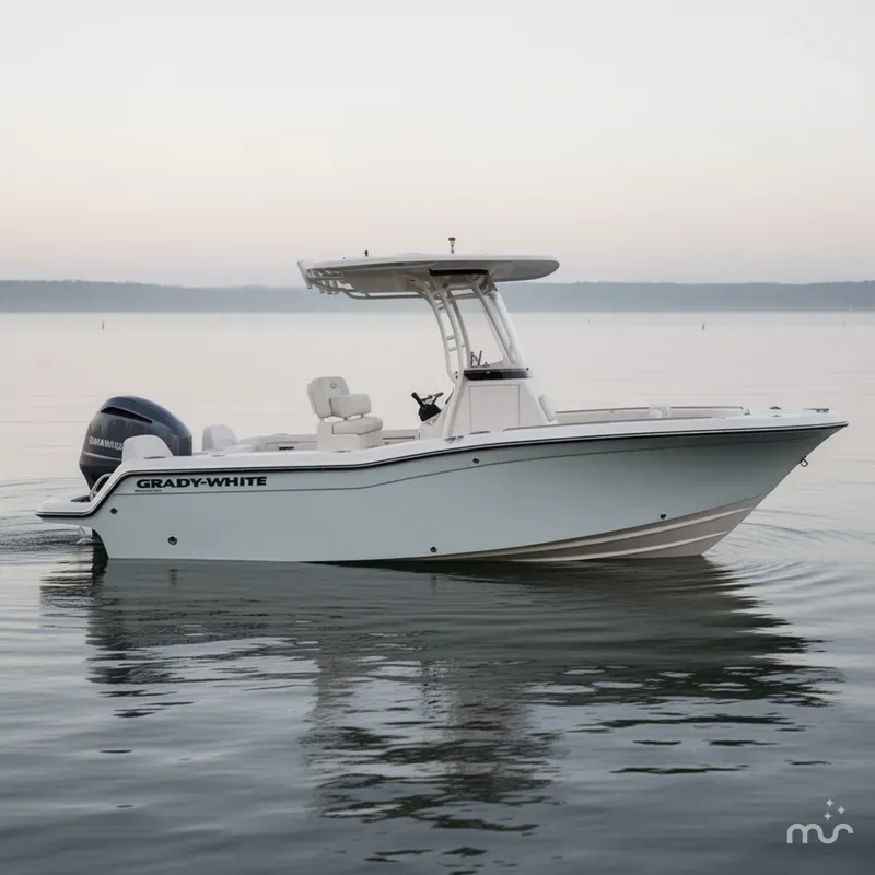 Slide: The Image of Grady-White Fisherman 216 2026 - 0