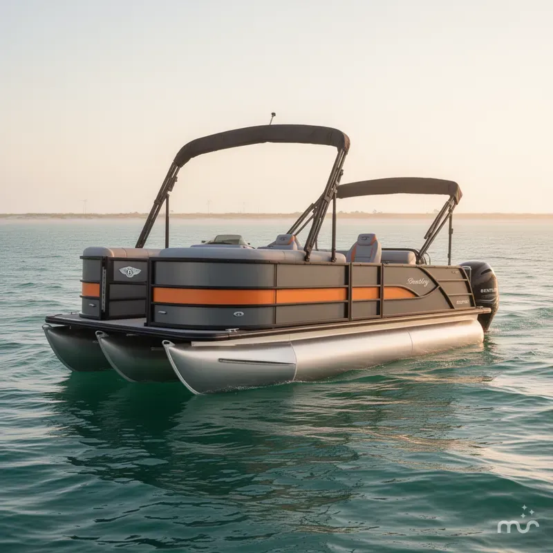 Slide: The Image of Bentley Pontoons Legacy 203 Swingback 2026 - 0