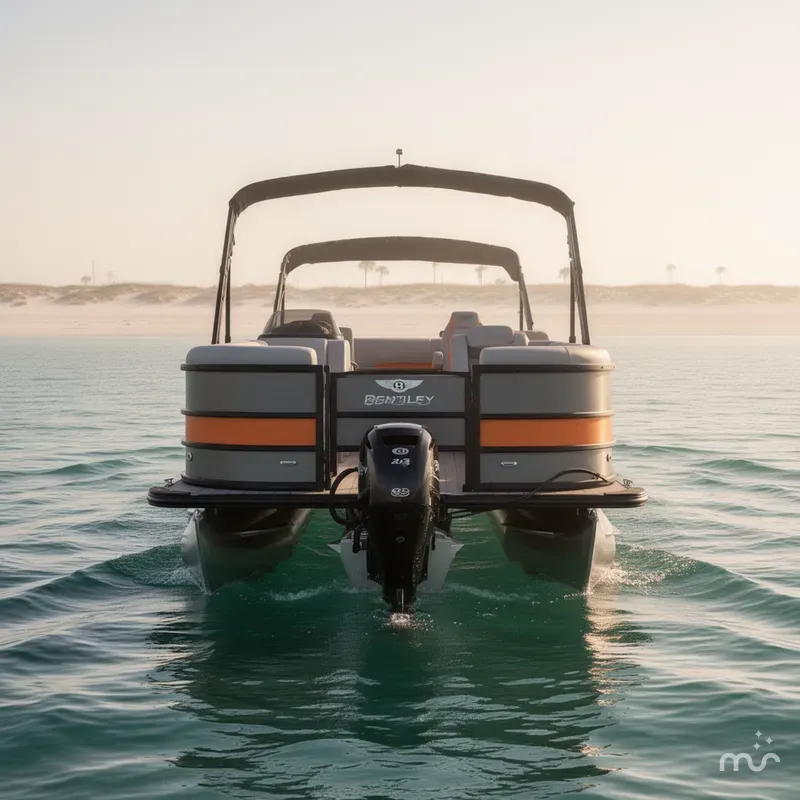 Slide: The Image of Bentley Pontoons Legacy 203 Swingback 2026 - 1