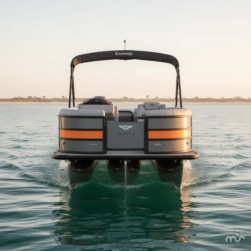 Slide: The Image of Bentley Pontoons Legacy 203 Swingback 2026 - 2