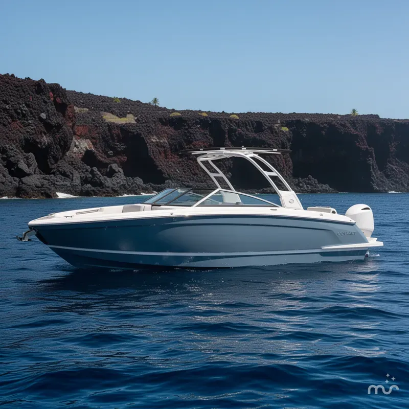 Slide: The Image of Cobalt R8 Outboard 2026 - 2
