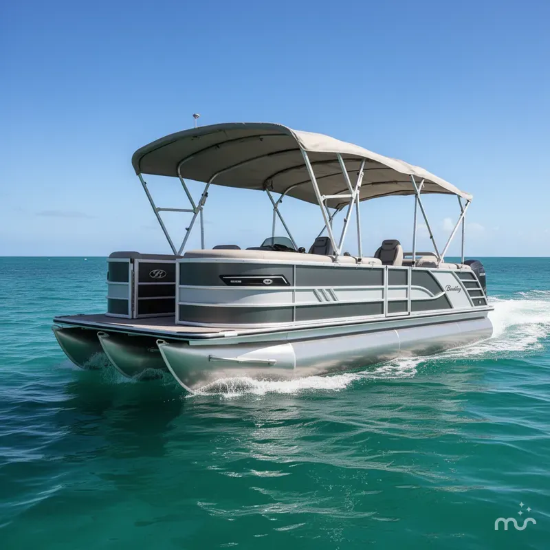 Slide: The Image of Bentley Pontoons Elite 253 Admiral 2026 - 1