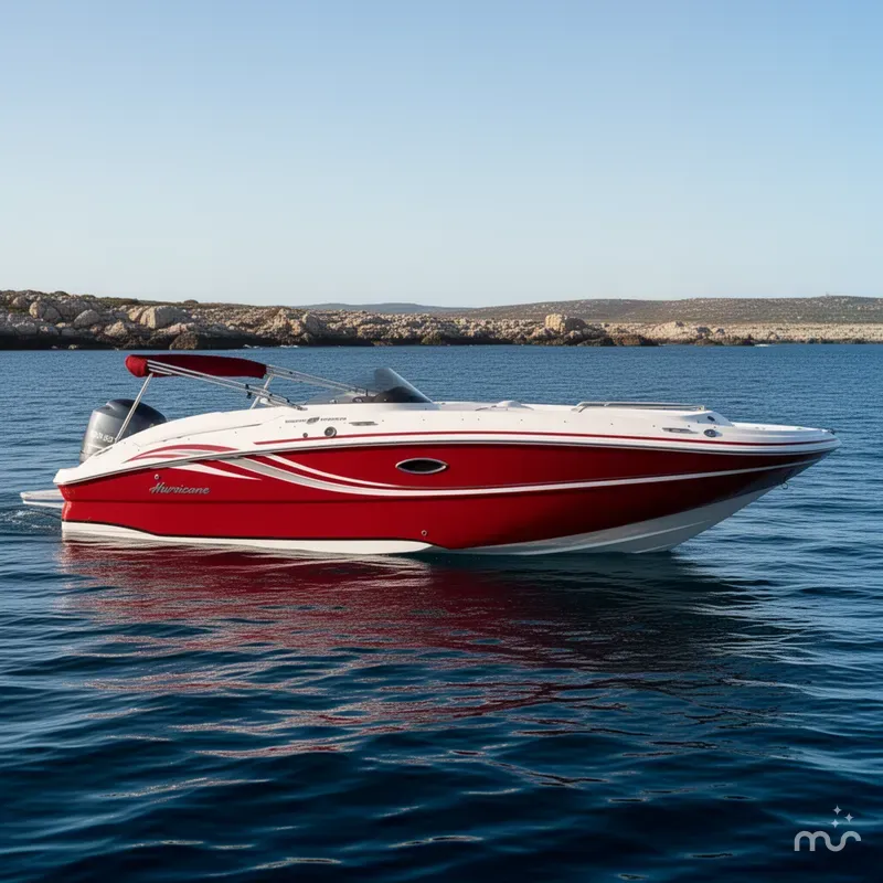 Slide: The Image of Hurricane SunDeck Sport 220 OB 2013 - 2